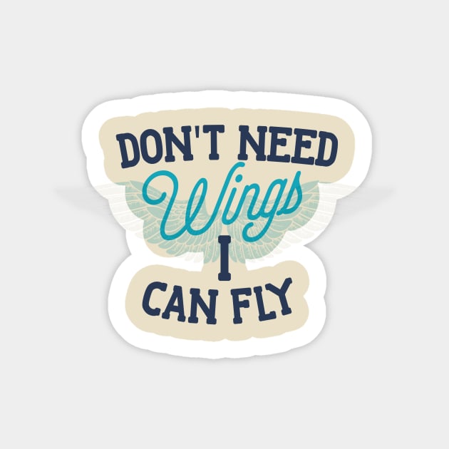 I Can Fly Sticker by bigboxdesing